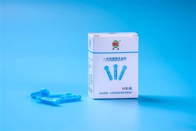 Lancet Glukosa Hujung Jari Pakai